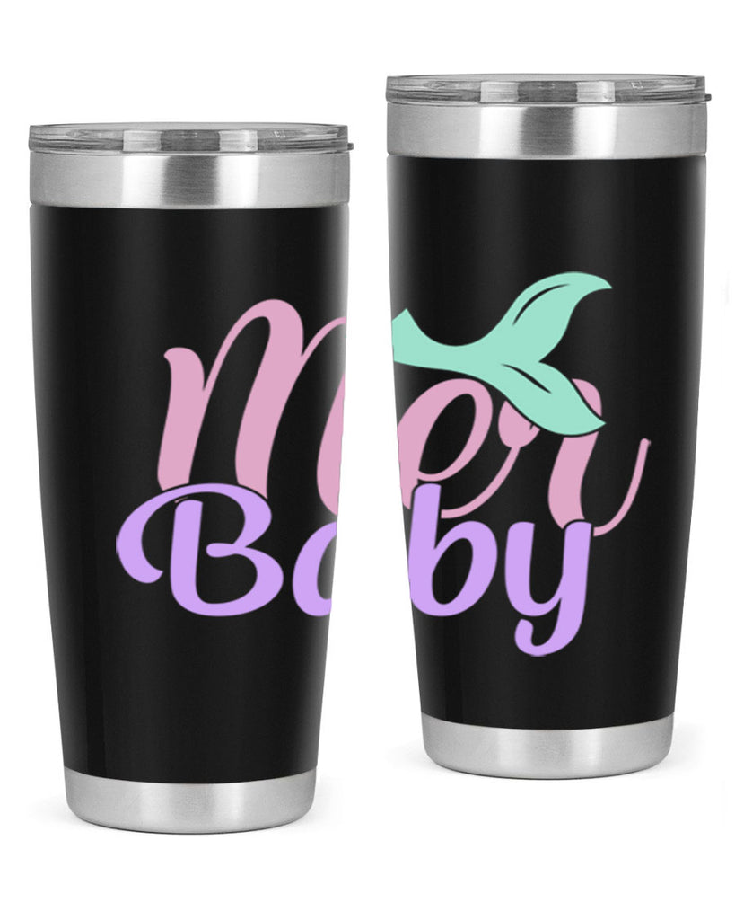 mer baby 3#- mermaid- Tumbler