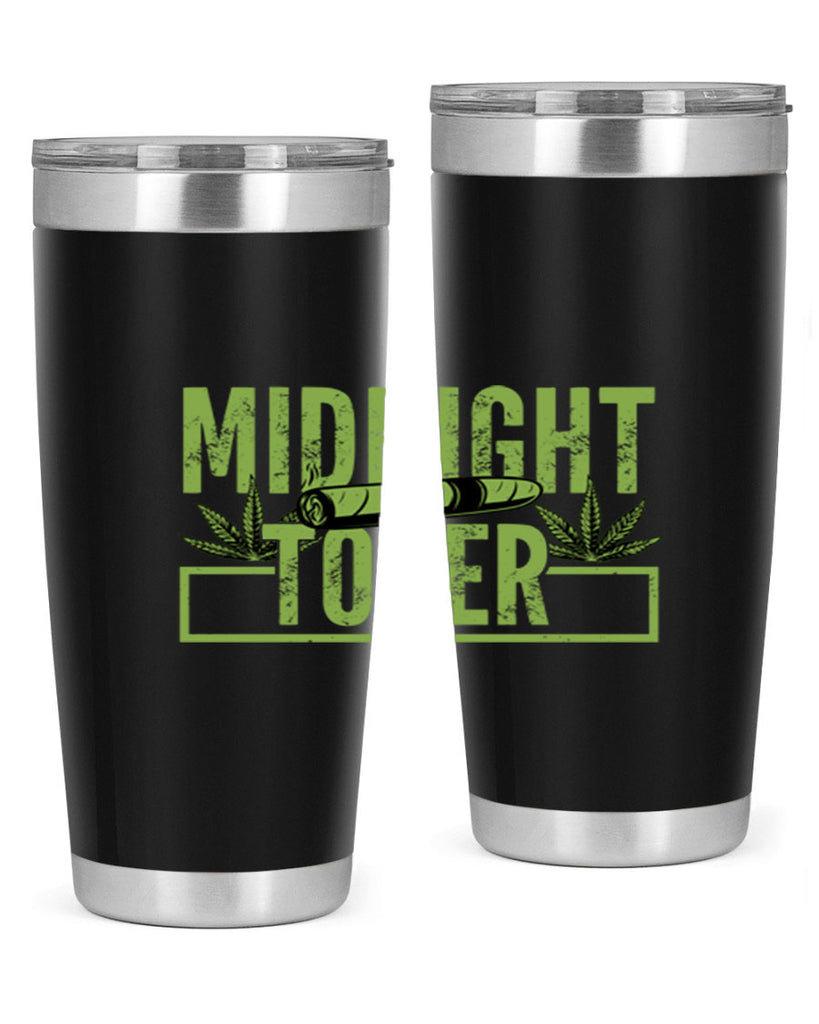 midnight toker 211#- marijuana- Tumbler