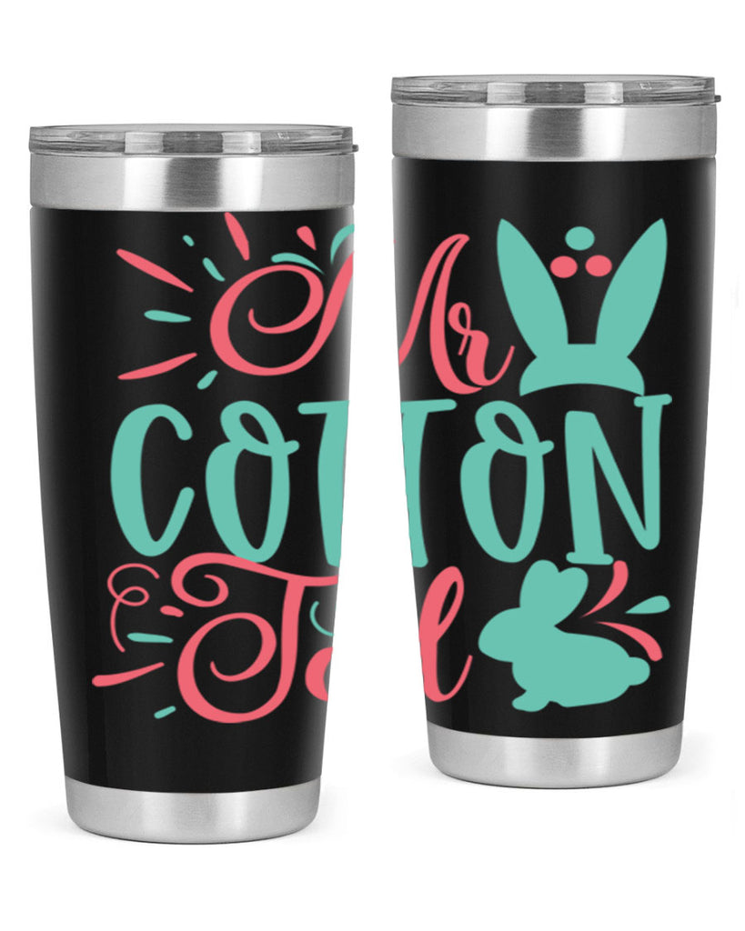 mr cotton tail 109#- easter- Tumbler