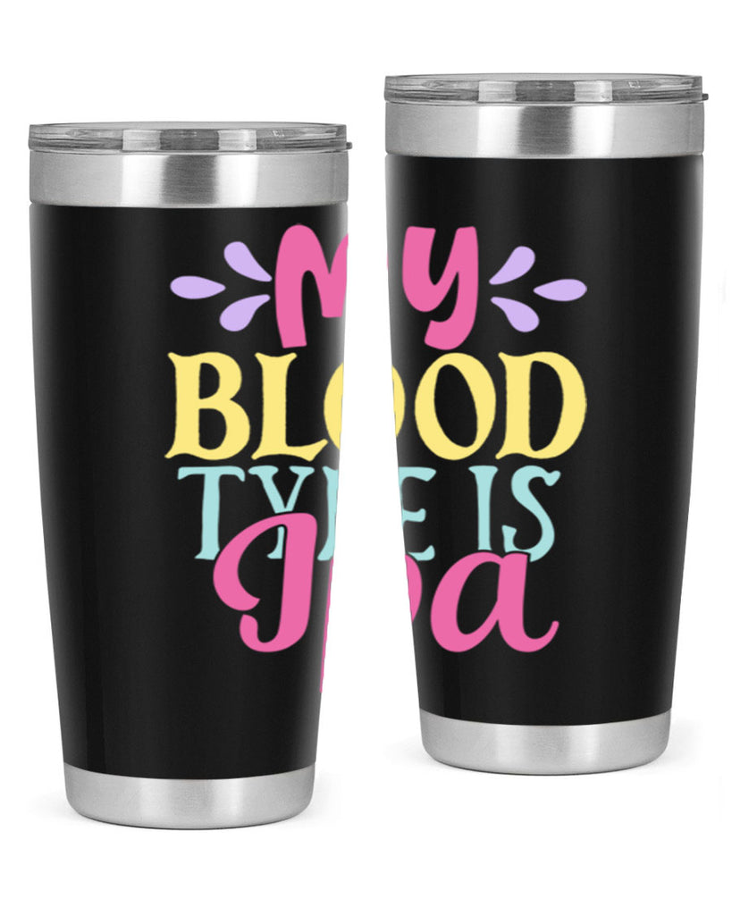 my blood type is ipa 140#- beer- Tumbler