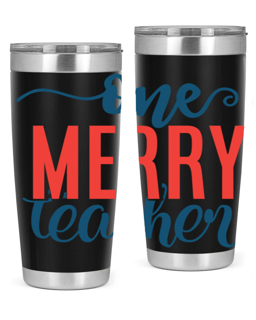 one merry teacher Style 161#- teacher- tumbler