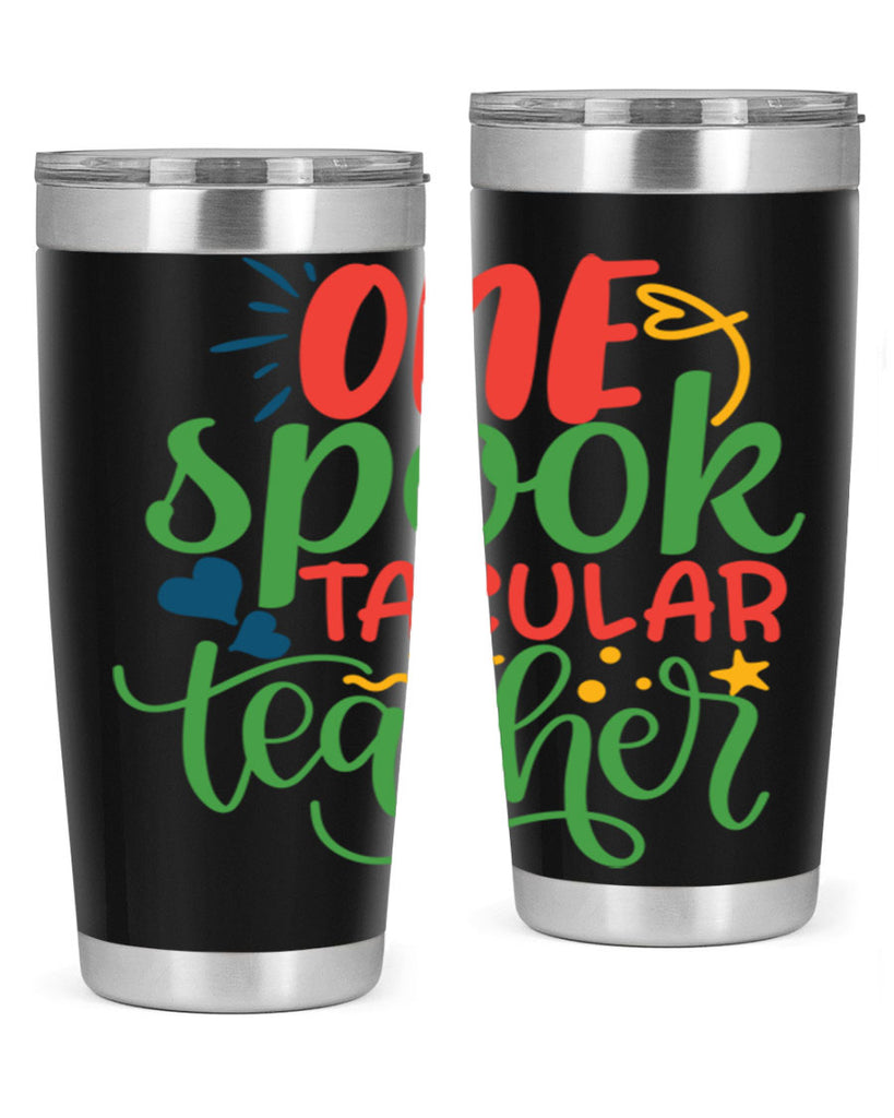 one spook tacular teacher Style 159#- teacher- tumbler