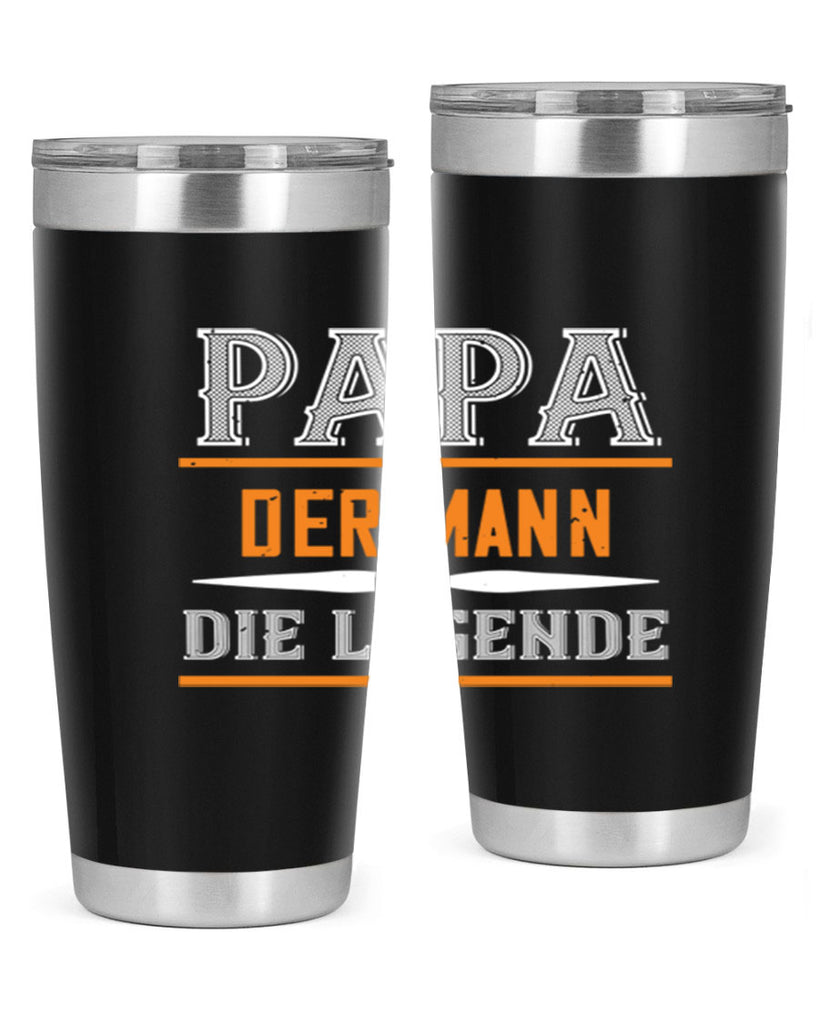 papa der mann die legende 21#- grandpa - papa- Tumbler