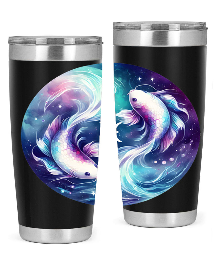 pisces 350#- zodiac- Tumbler