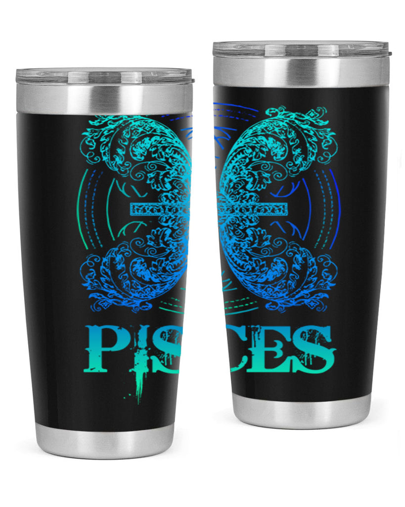 pisces Zodiac 381#- zodiac- Tumbler