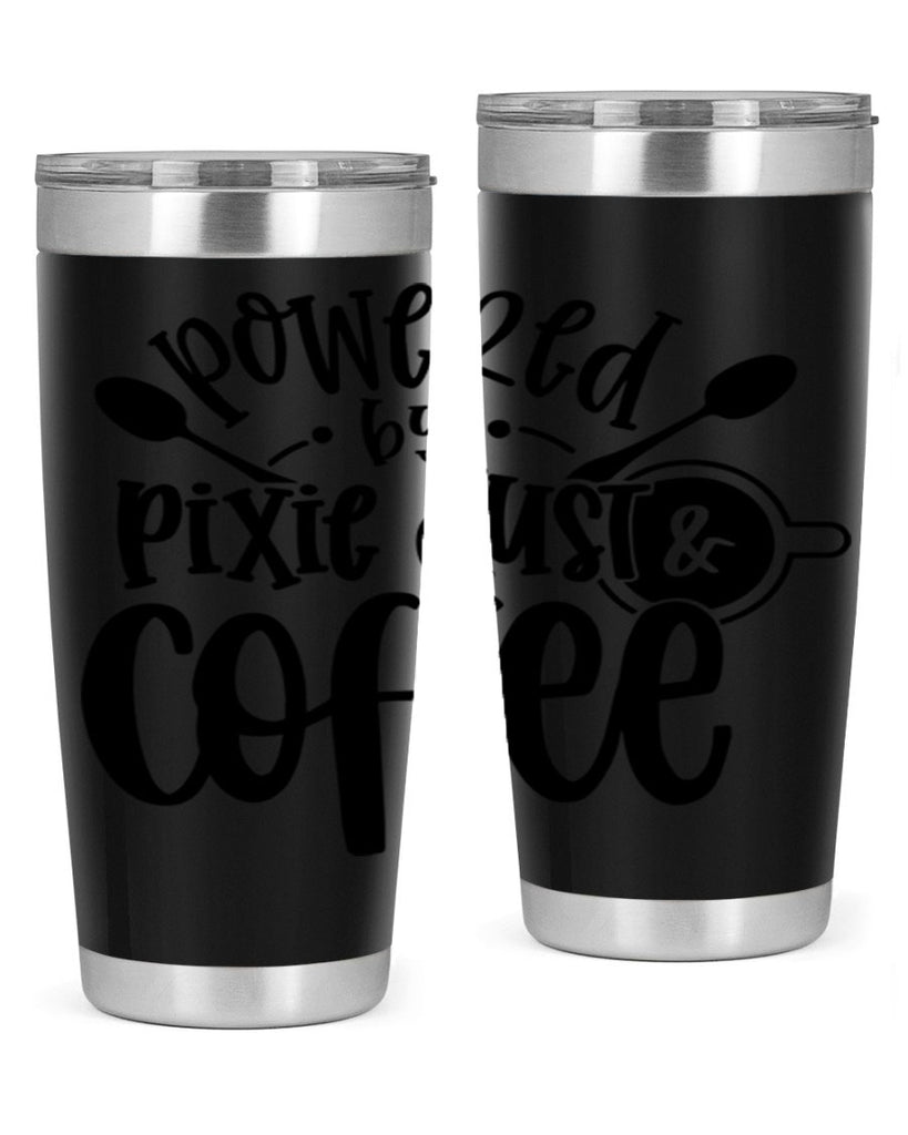 powered by pixie dust coffee 42#- coffee- Tumbler