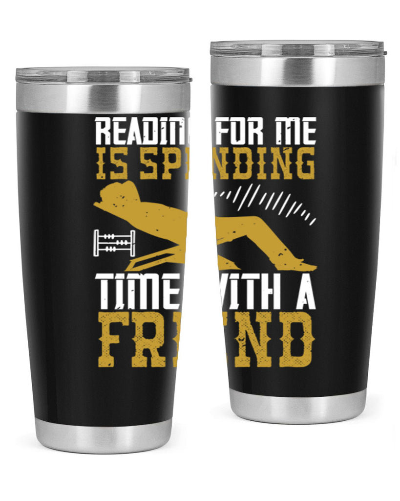 reading for me is spending time with a friend 19#- reading- Tumbler