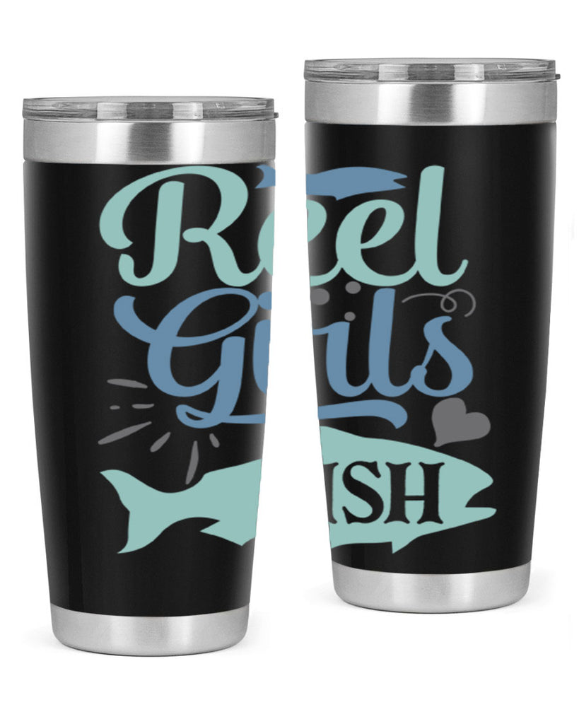 reel girls fish 198#- fishing- Tumbler