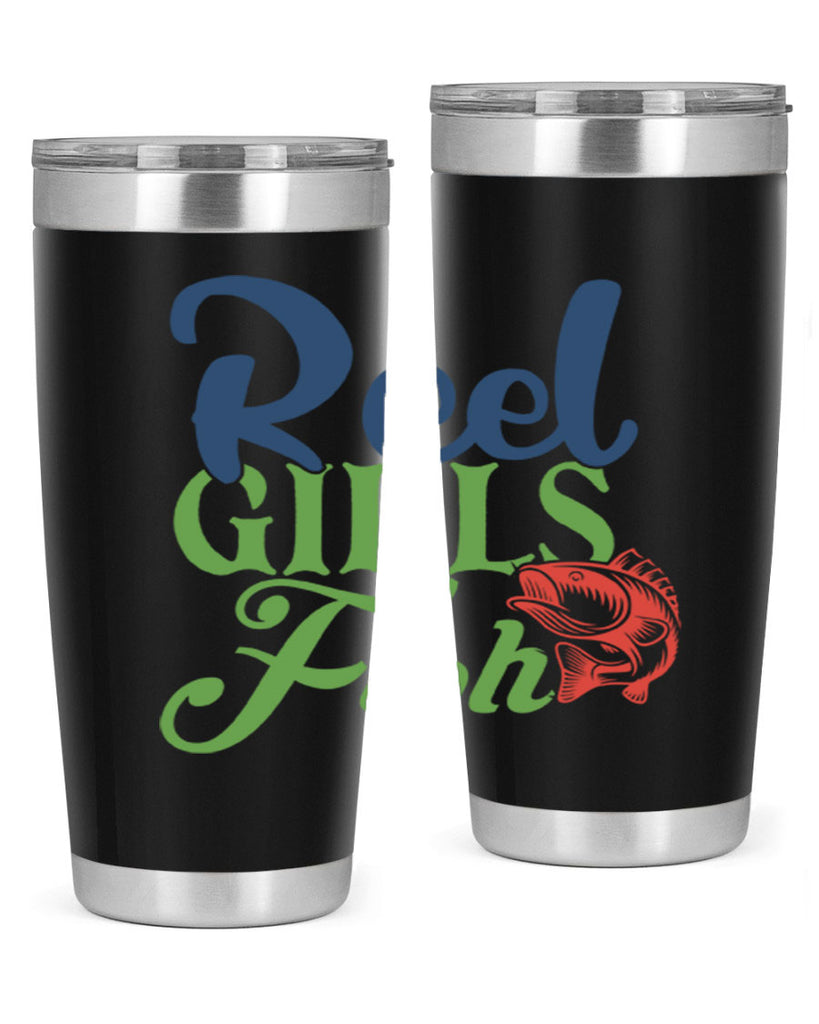 reel girls fish 199#- fishing- Tumbler