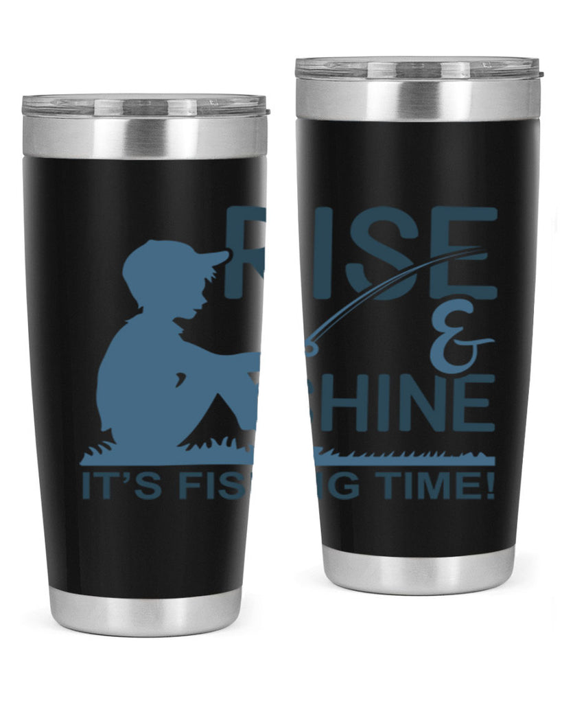 rise shine 41#- fishing- Tumbler