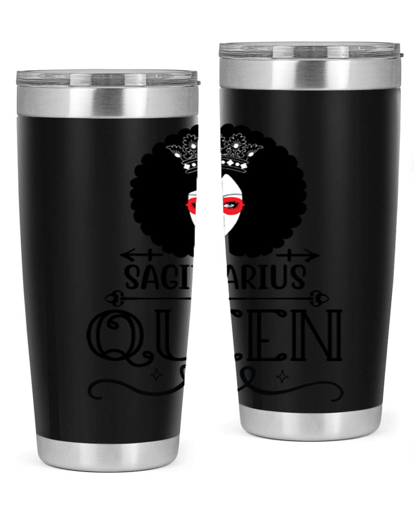 sagittarius queen 414#- zodiac- Tumbler