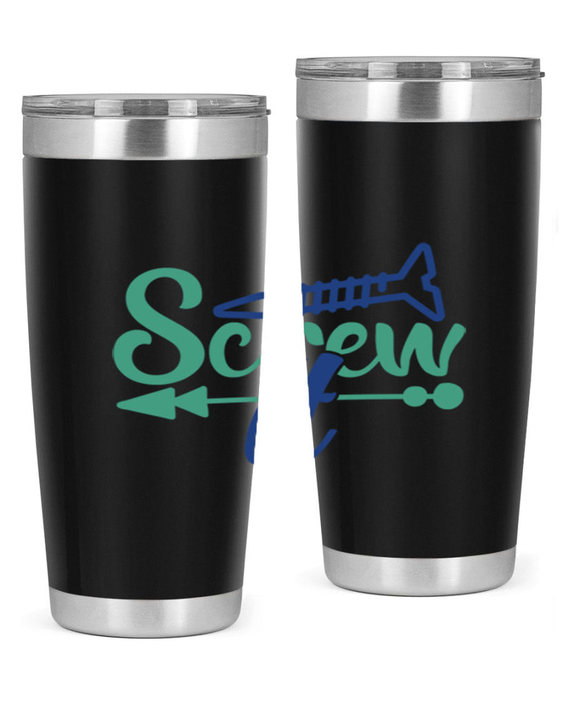 screw it 167#- wine- Tumbler