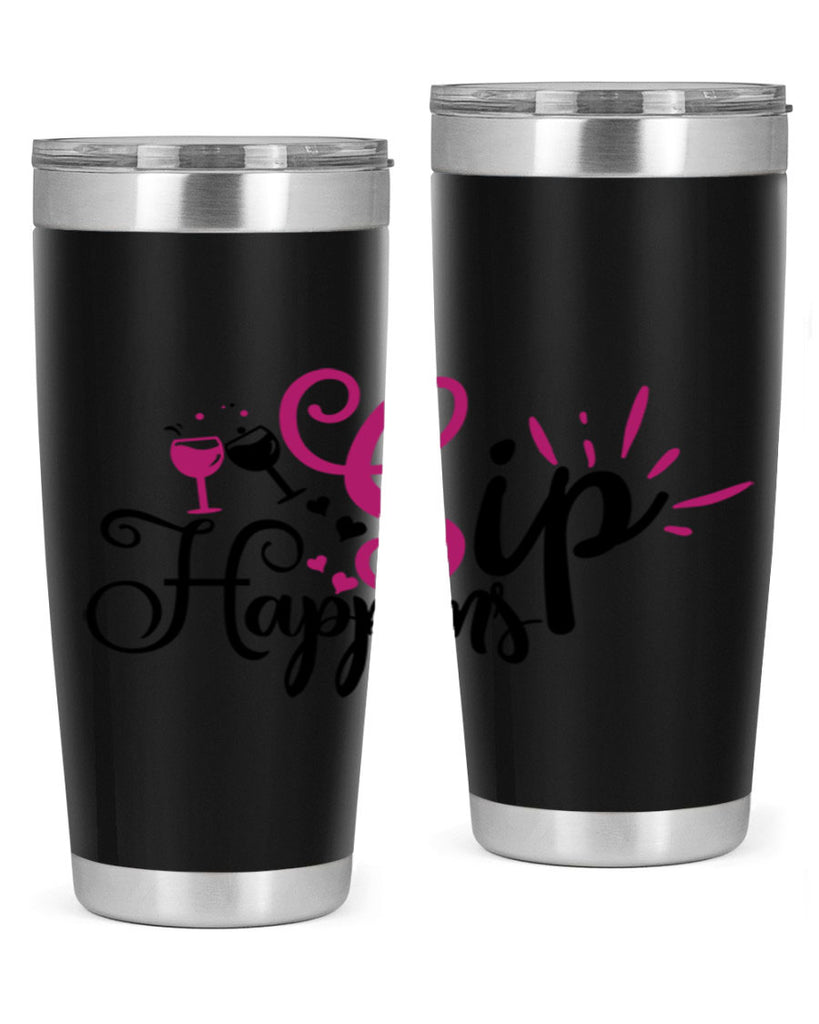 sip happens 163#- wine- Tumbler