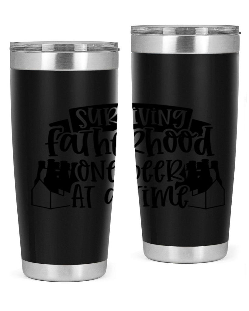 surviving fatherhood one beer at a time 19#- fathers day- Tumbler