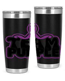 team purple 216#- alzheimers- Tumbler