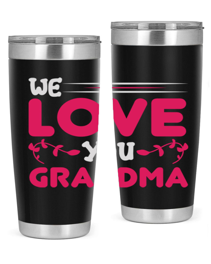 we love you grandma 27#- mom- Tumbler