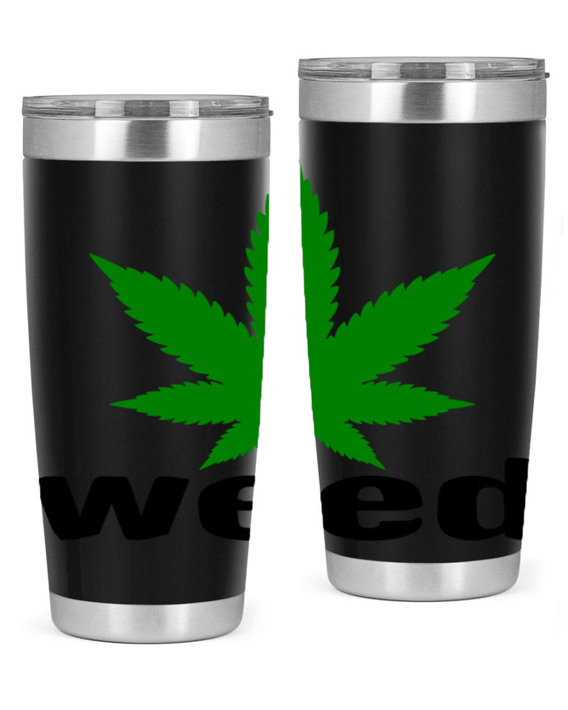 weed 279#- marijuana- Tumbler