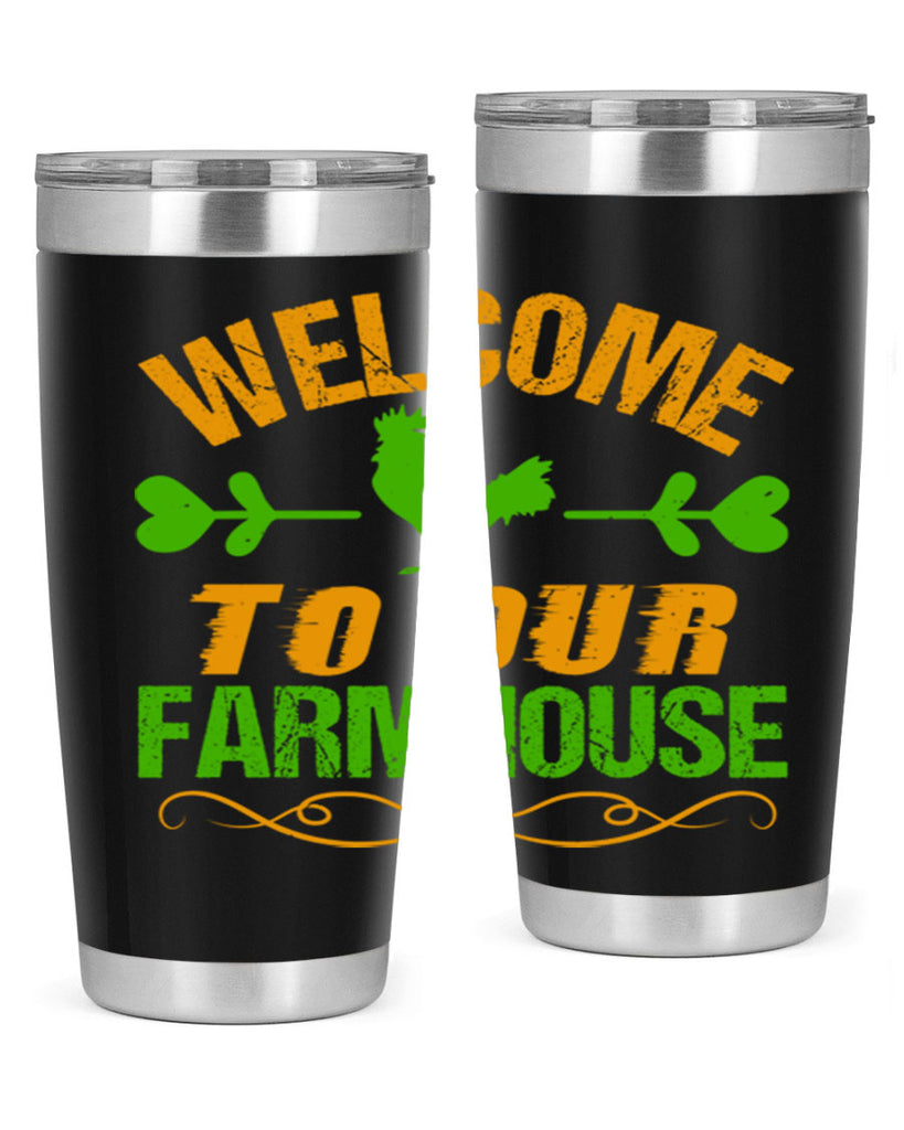 welcome to your farmhouse 28#- farming and gardening- Tumbler