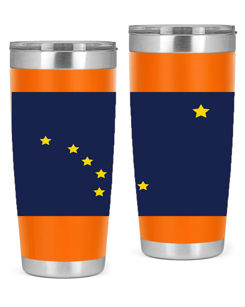 Alaska 50#- Us Flags- Tumbler