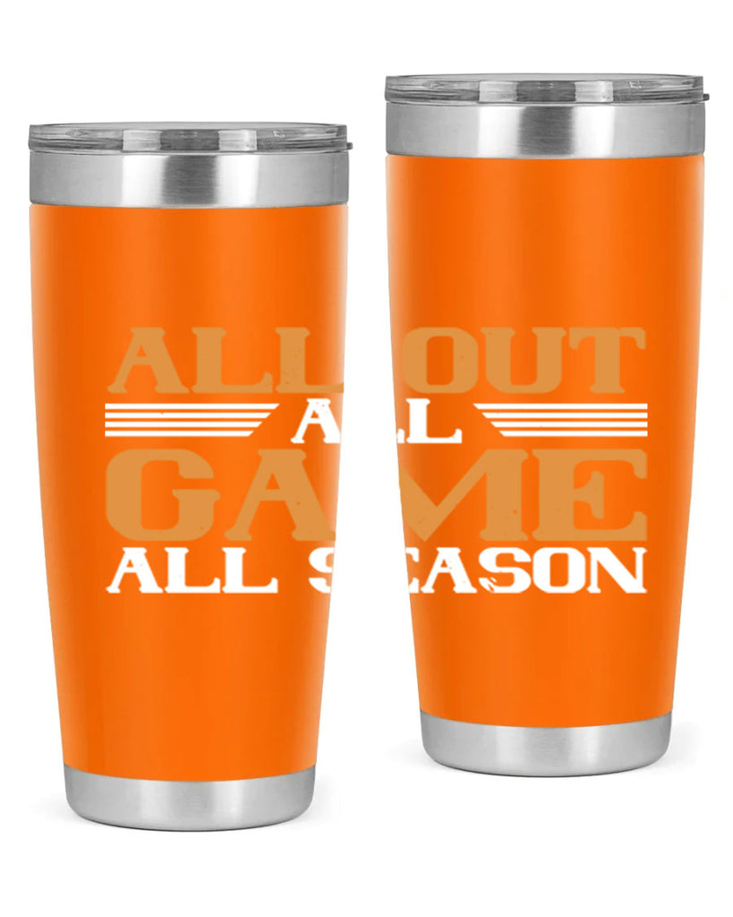 All out all game all season 2238#- badminton- Tumbler