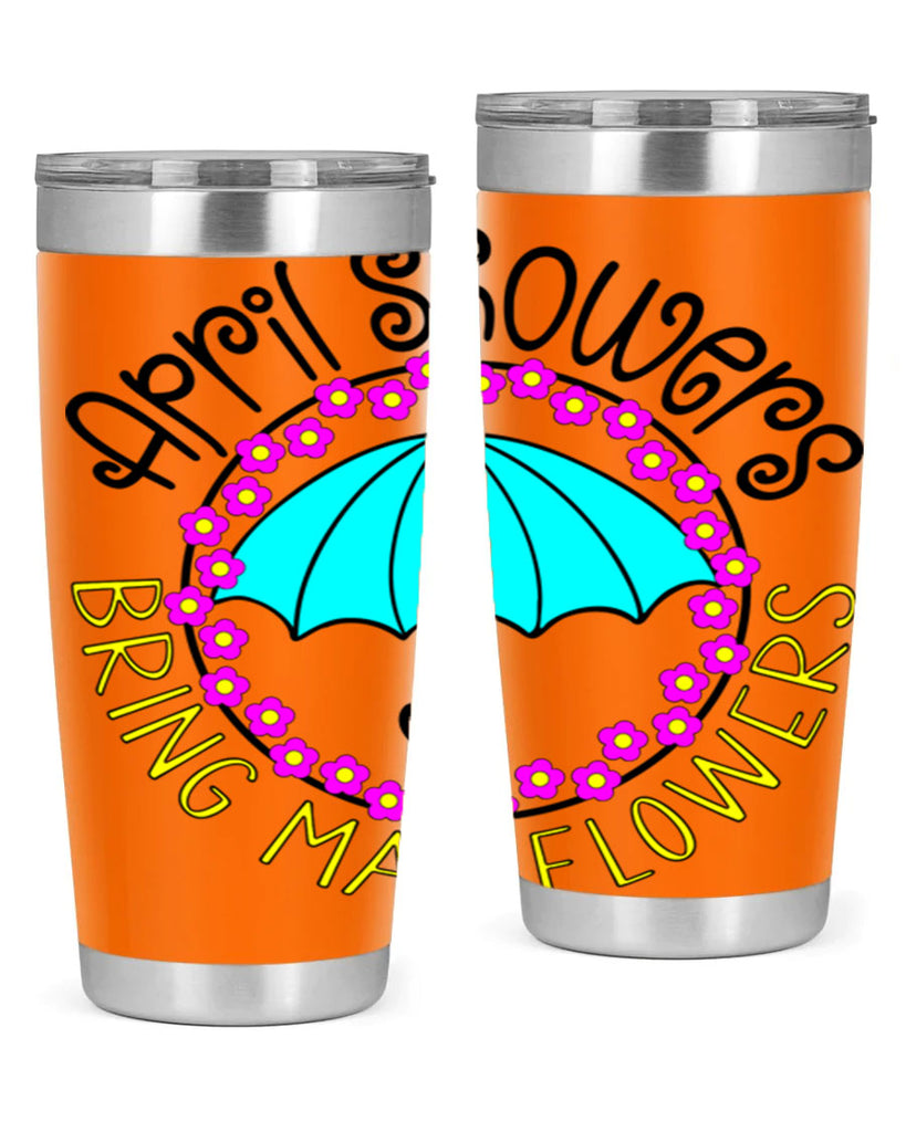 April showers21#- spring- Tumbler
