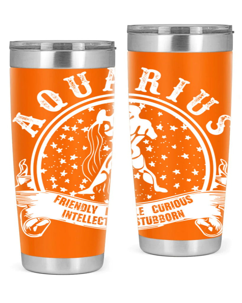 Aquarius 43#- zodiac- Tumbler