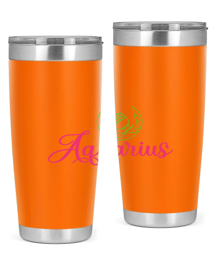 Aquarius 70#- zodiac- Tumbler