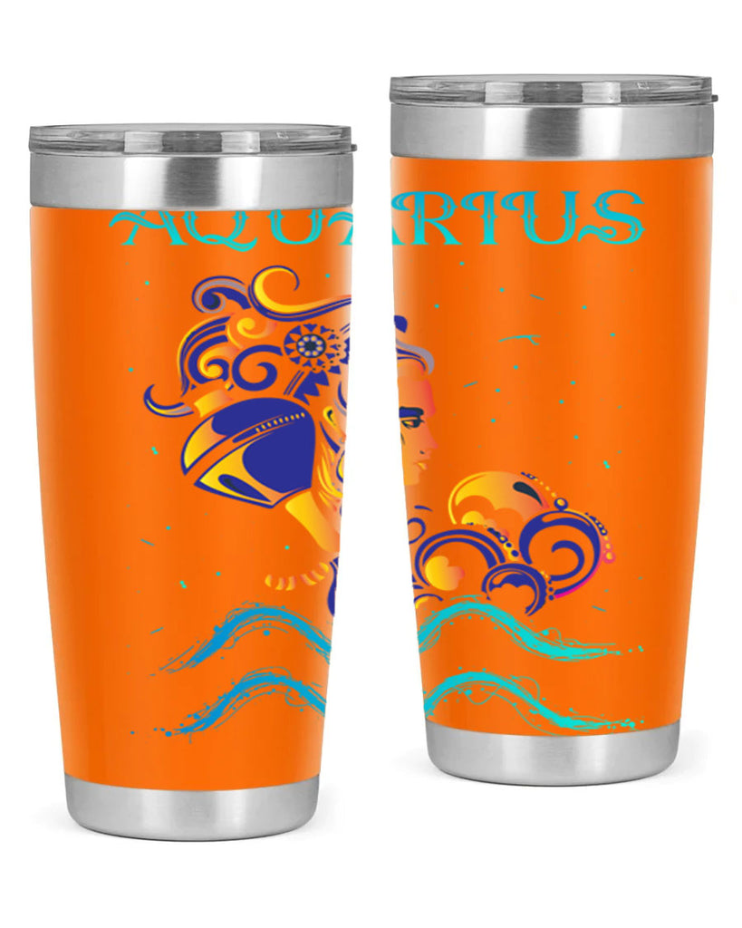 AquariusZodiac 76#- zodiac- Tumbler