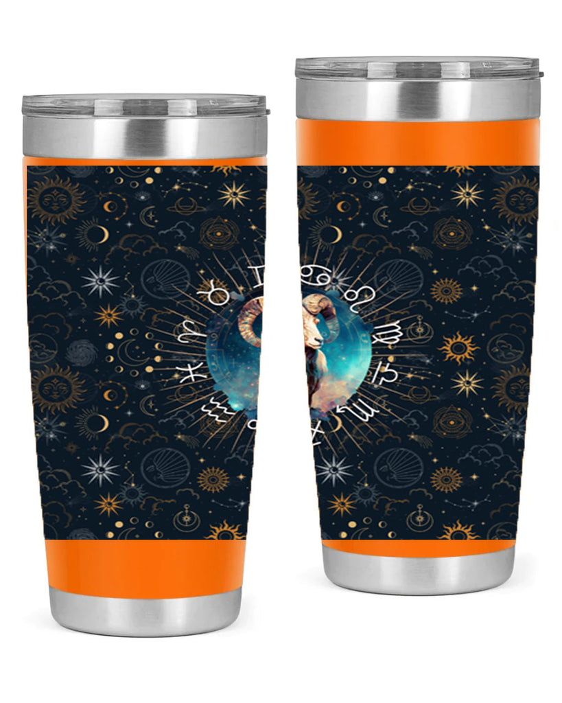 Aries Straigth 95#- zodiac- Tumbler