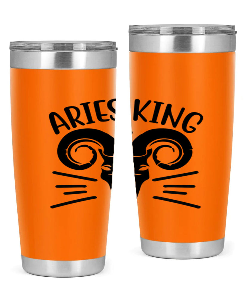 Aries king 109#- zodiac- Tumbler