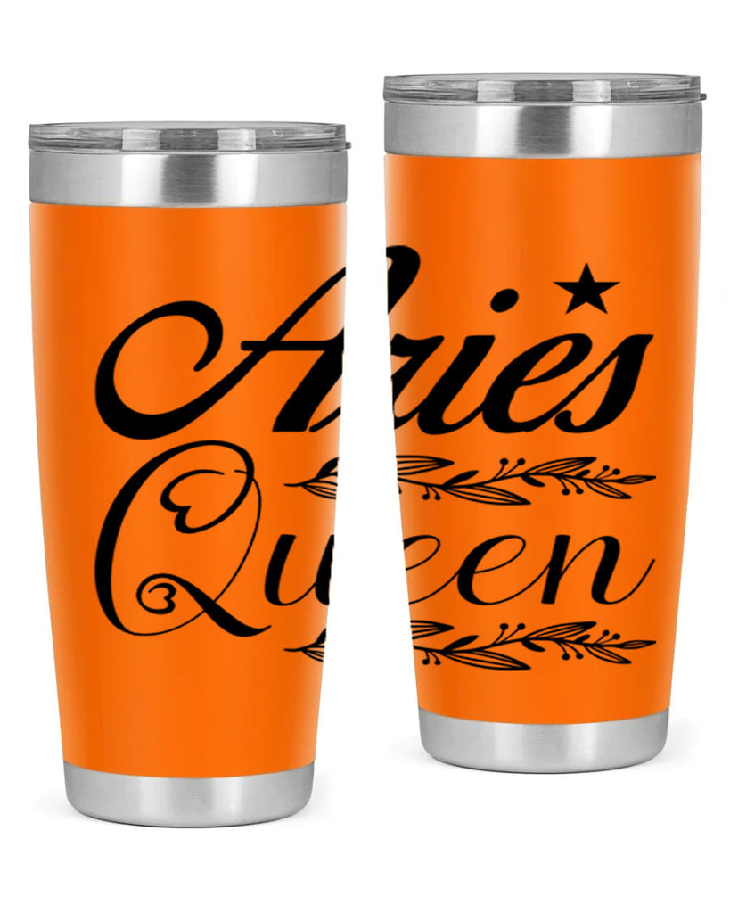 Aries queen 119#- zodiac- Tumbler
