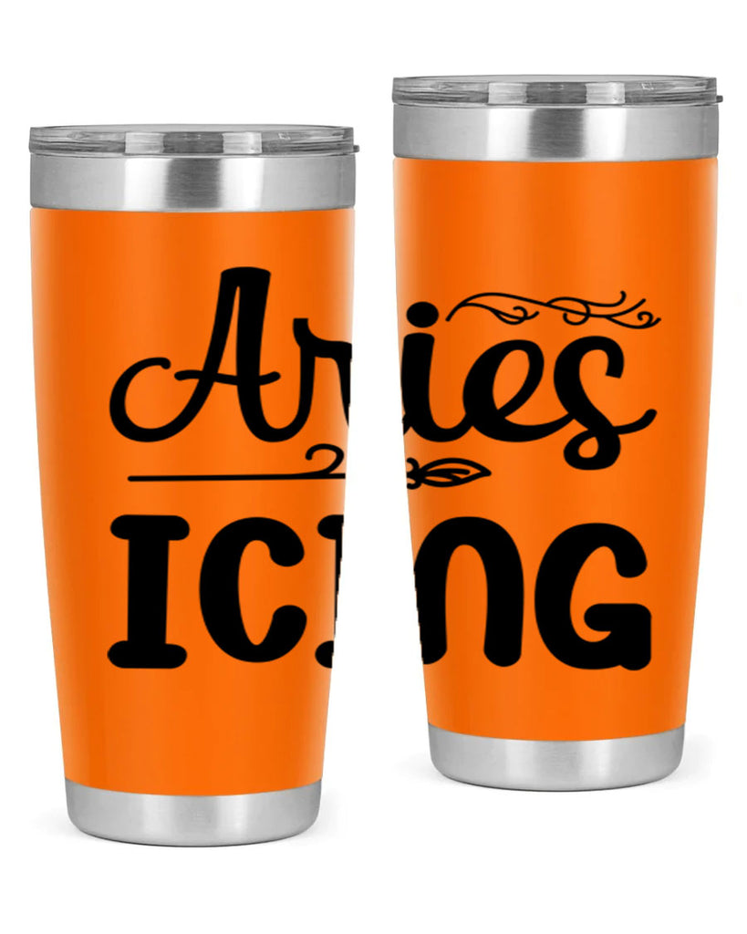 Ariesicing 106#- zodiac- Tumbler