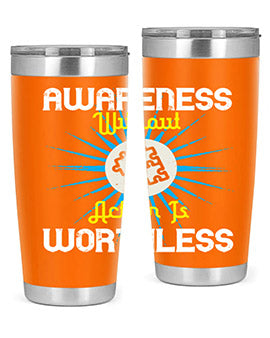 Awareness without action is worthless Style 2#- self awareness- Tumbler