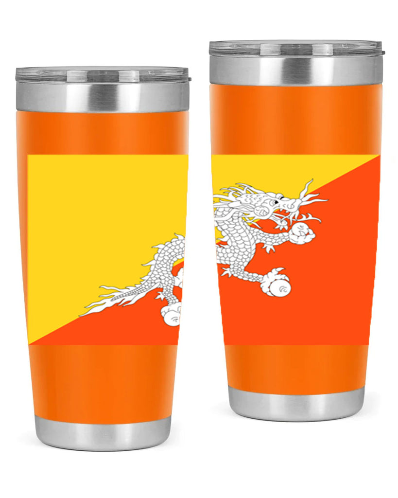 Bhutan 178#- world flags- Tumbler