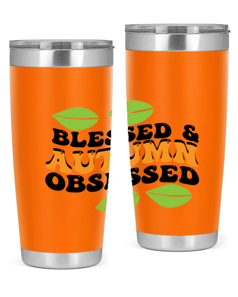 Blessed Autumn Obsessed 48#- fall- Tumbler