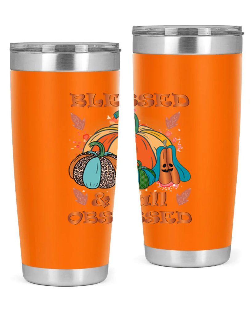Blessed Fall Obsessed 49#- fall- Tumbler