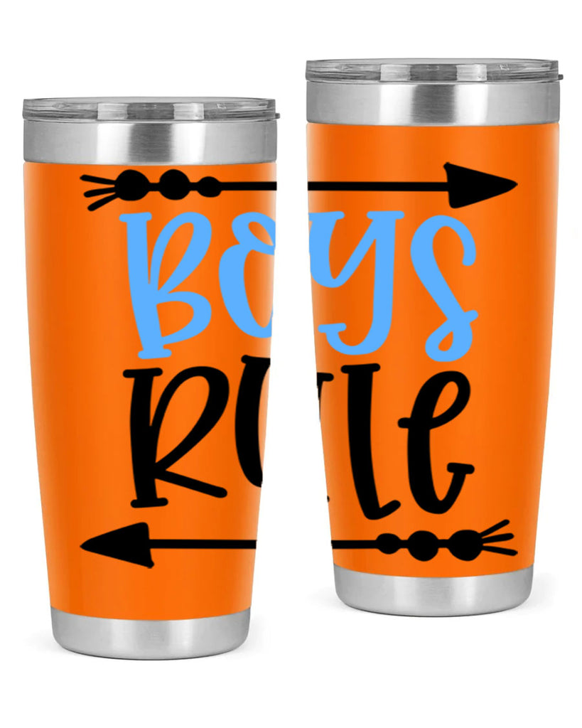 Boys Rule Style 108#- baby- tumbler