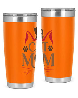 Cat Mom Style 6#- cat- Tumbler