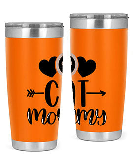 Cat Mommy Style 87#- cat- Tumbler