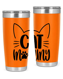 Cat Mommy Style 88#- cat- Tumbler