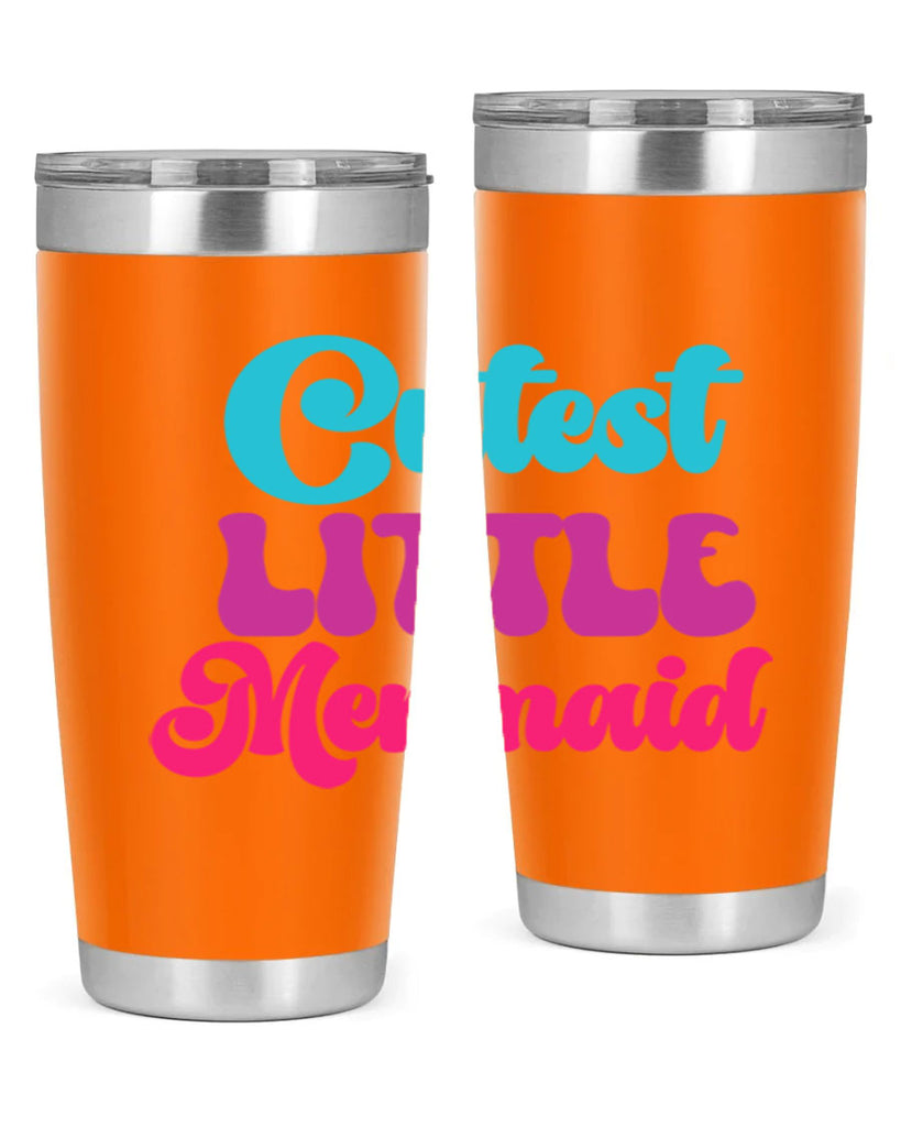 Cutest Little Mermaid 90#- mermaid- Tumbler