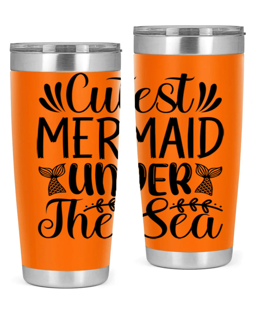 Cutest Mermaid Under The Sea 108#- mermaid- Tumbler
