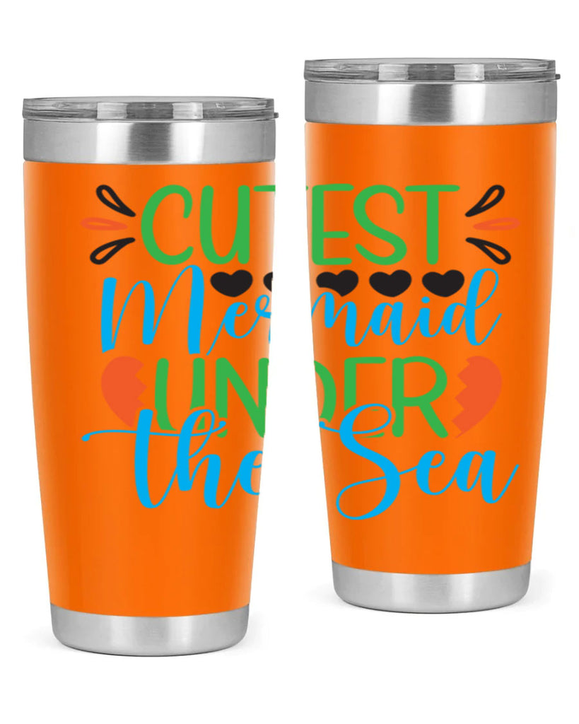 Cutest Mermaid Under The Sea 109#- mermaid- Tumbler