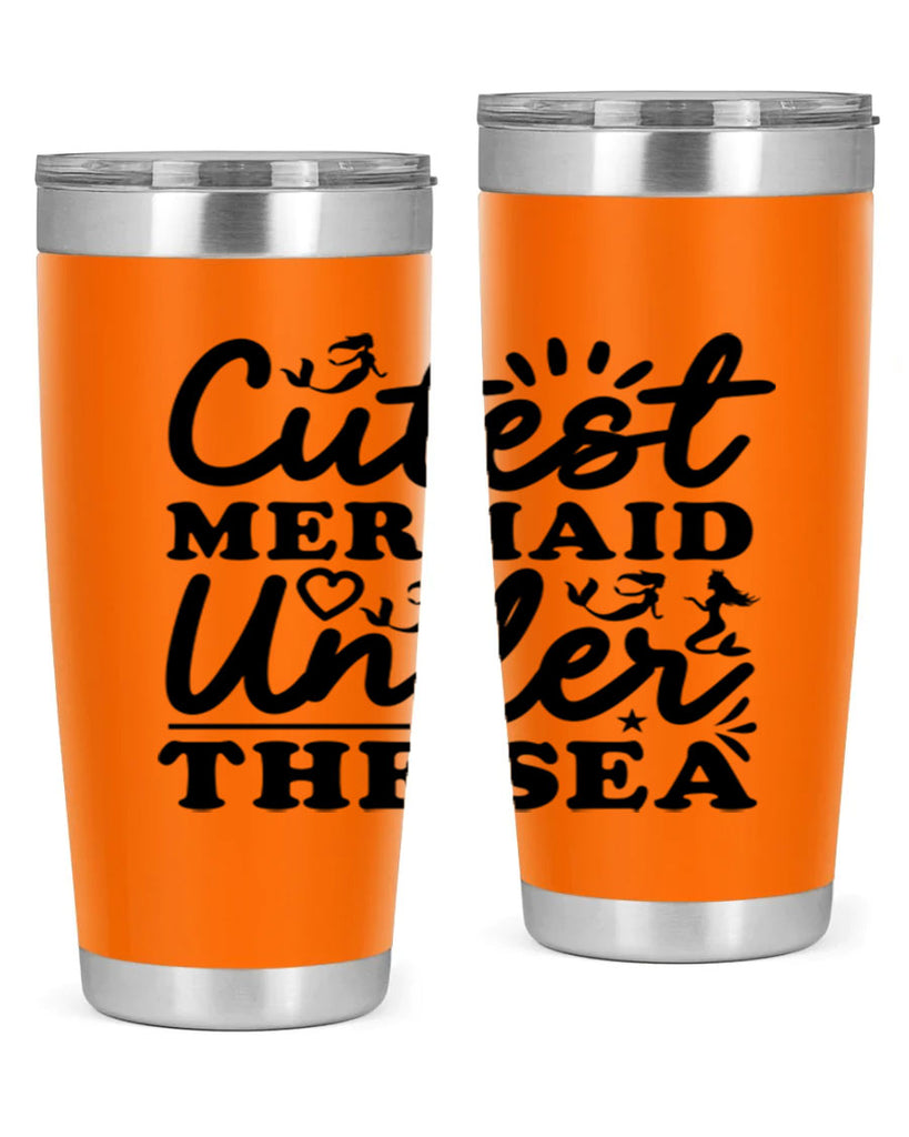 Cutest Mermaid Under the Sea 106#- mermaid- Tumbler