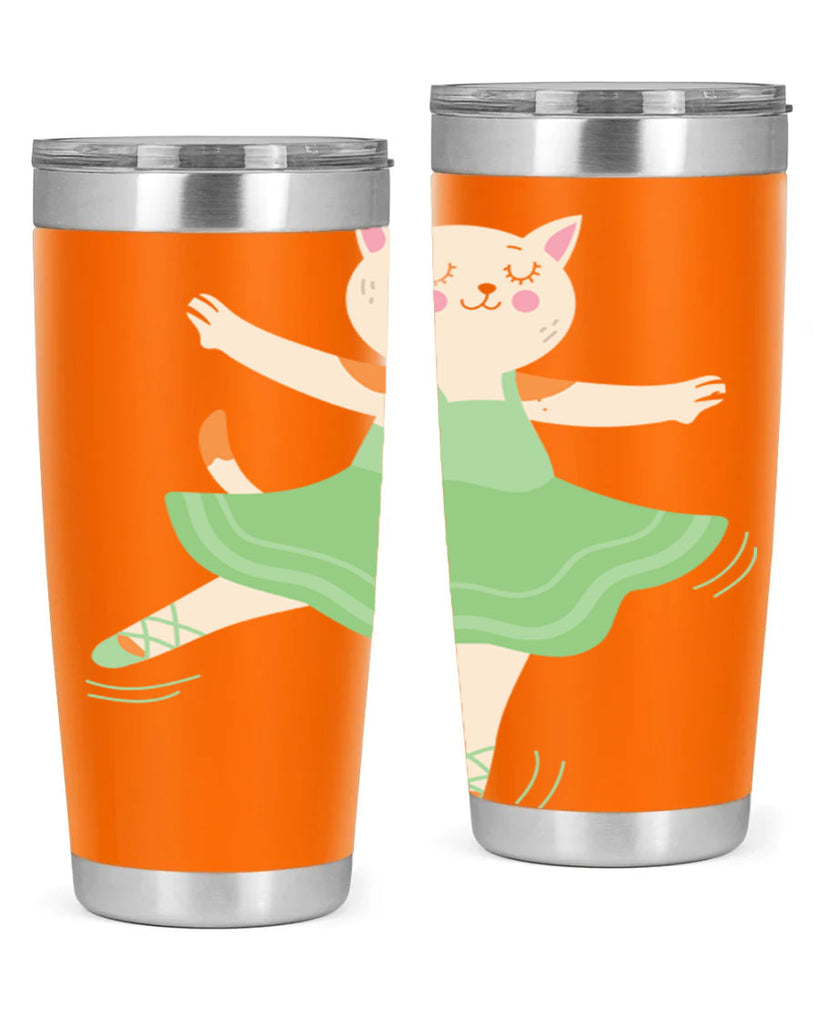 Dancing Cat Ballerina for Ballet Ballet 33#- ballet- Tumbler