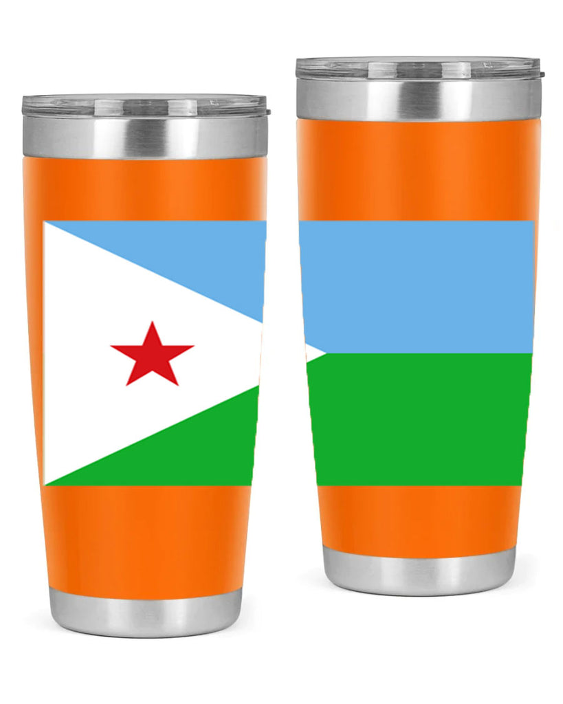 Djibouti 150#- world flags- Tumbler