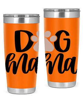 Dog Mama Style 28#- dog- Tumbler