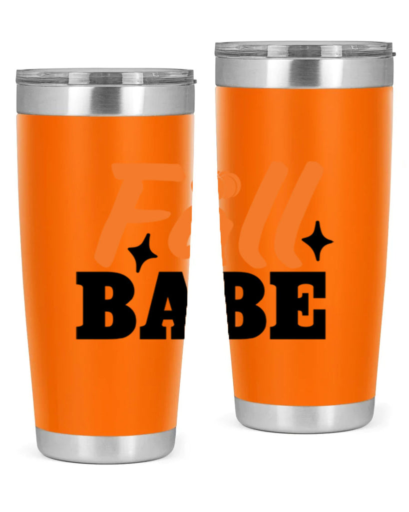 Fall Babe 89#- fall- Tumbler