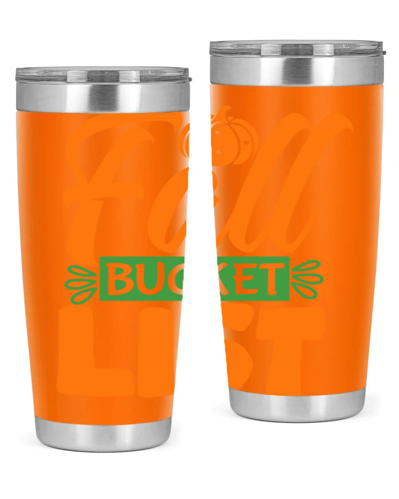 Fall Bucket List 93#- fall- Tumbler