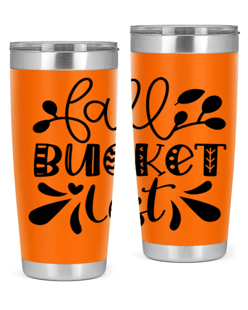 Fall Bucket List 94#- fall- Tumbler